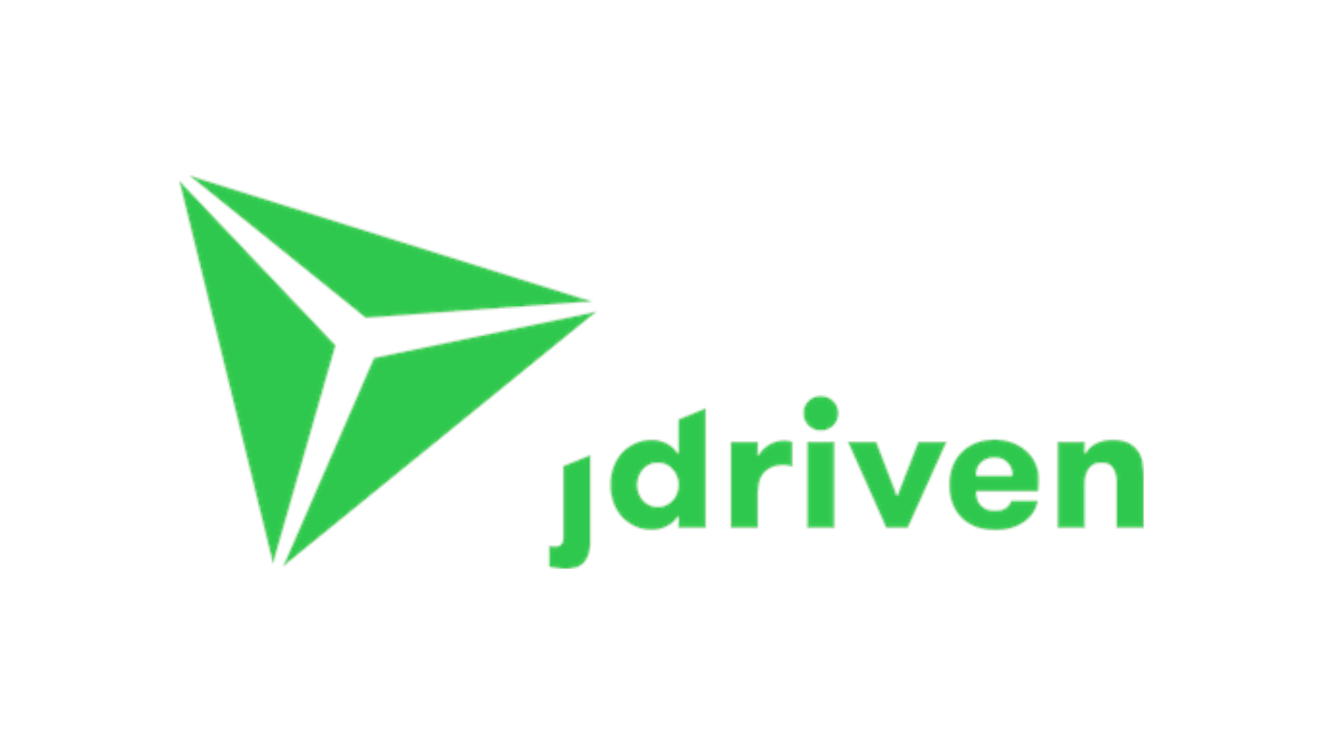 'Groen logo van JDriven'